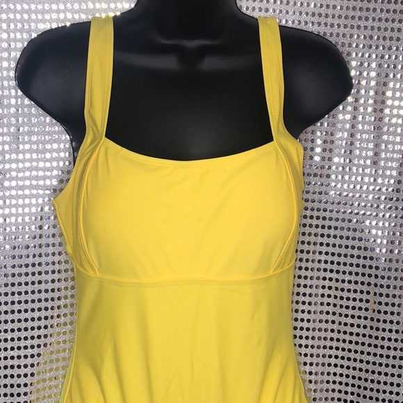 (NWT) 💛 YELLOW 💛 Adult 💛 Swimsuit 💛 L 💛 - Picture 6 of 7